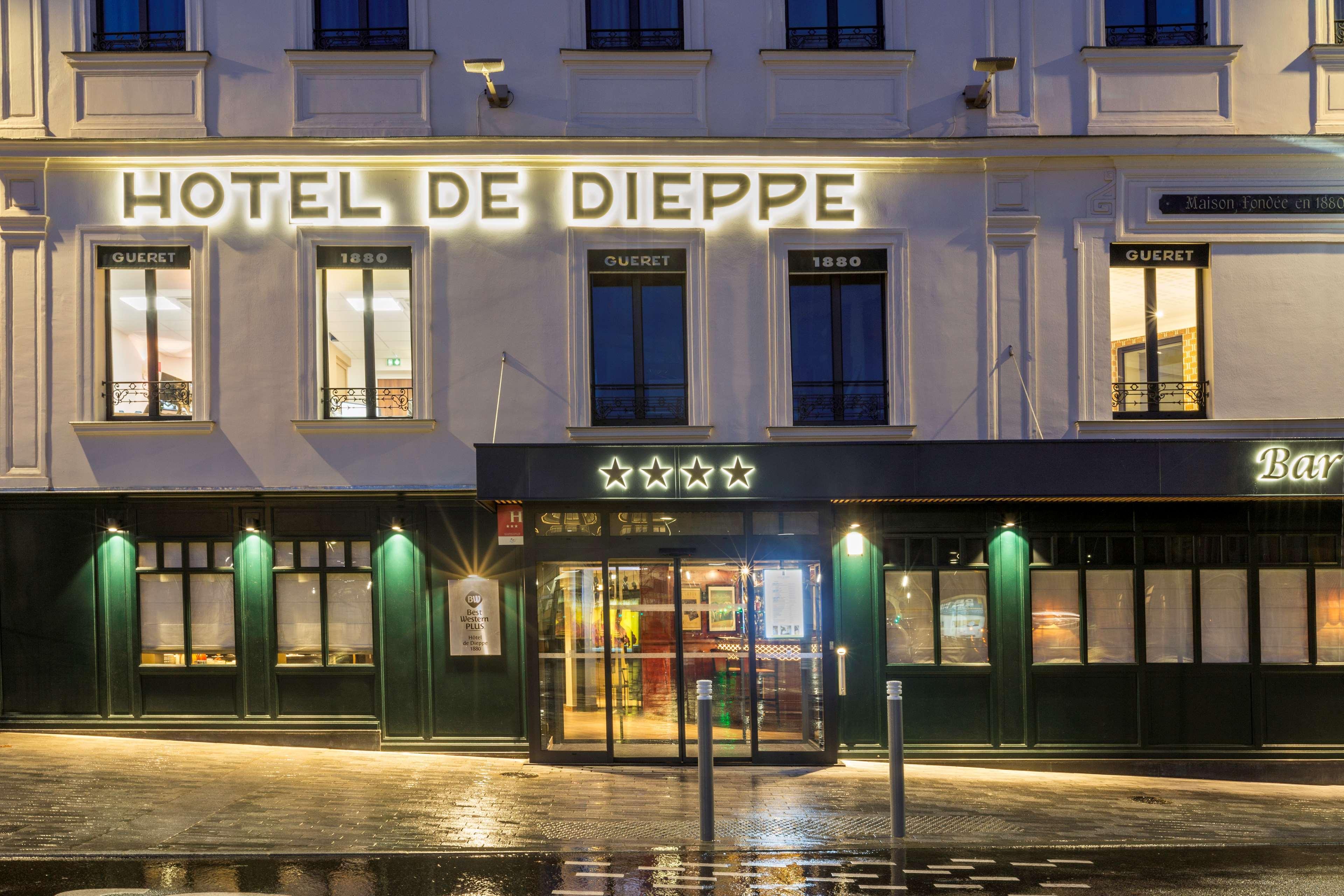 Best Western Plus Hotel De Dieppe 1880 Rouen Eksteriør billede